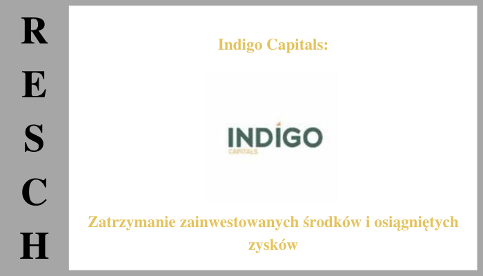  Indigo Capitals: Odmowa wypłaty po transakcjach na rynku Forex 