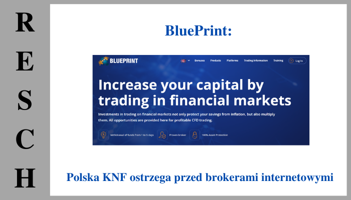 BluePrint: Brak możliwości wypłaty