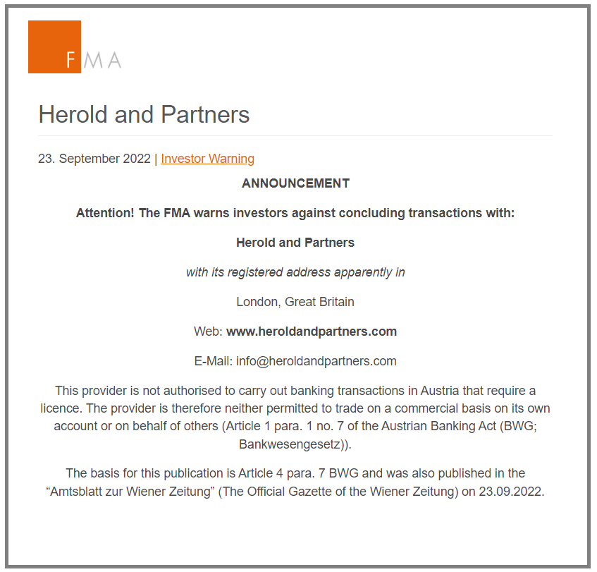 Herold and Partners /  www.heroldandpartners.com