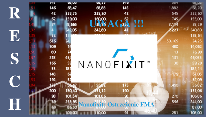 Nanofixit: Ostrzeżenie FMA