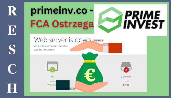 Prime Invest: Broker online bez adresu operatora