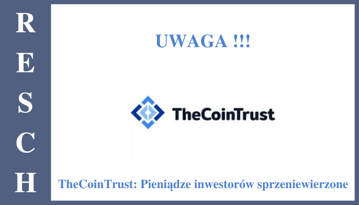 TheCoinTrust: Broker odmawia wypłaty