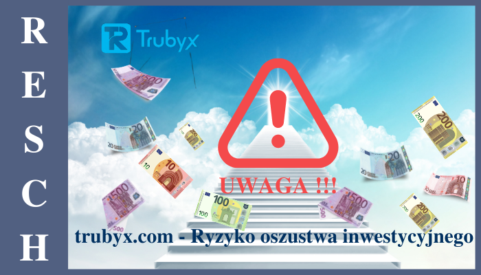 Trubyx: Oszustwo inwestycyjne przez brokera internetowego